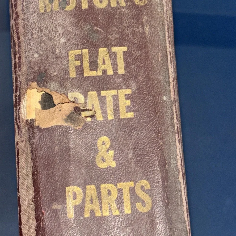 Motor's Flat Rate & Parts Manual 1961 33rd Ed Original Auto Shop Guide